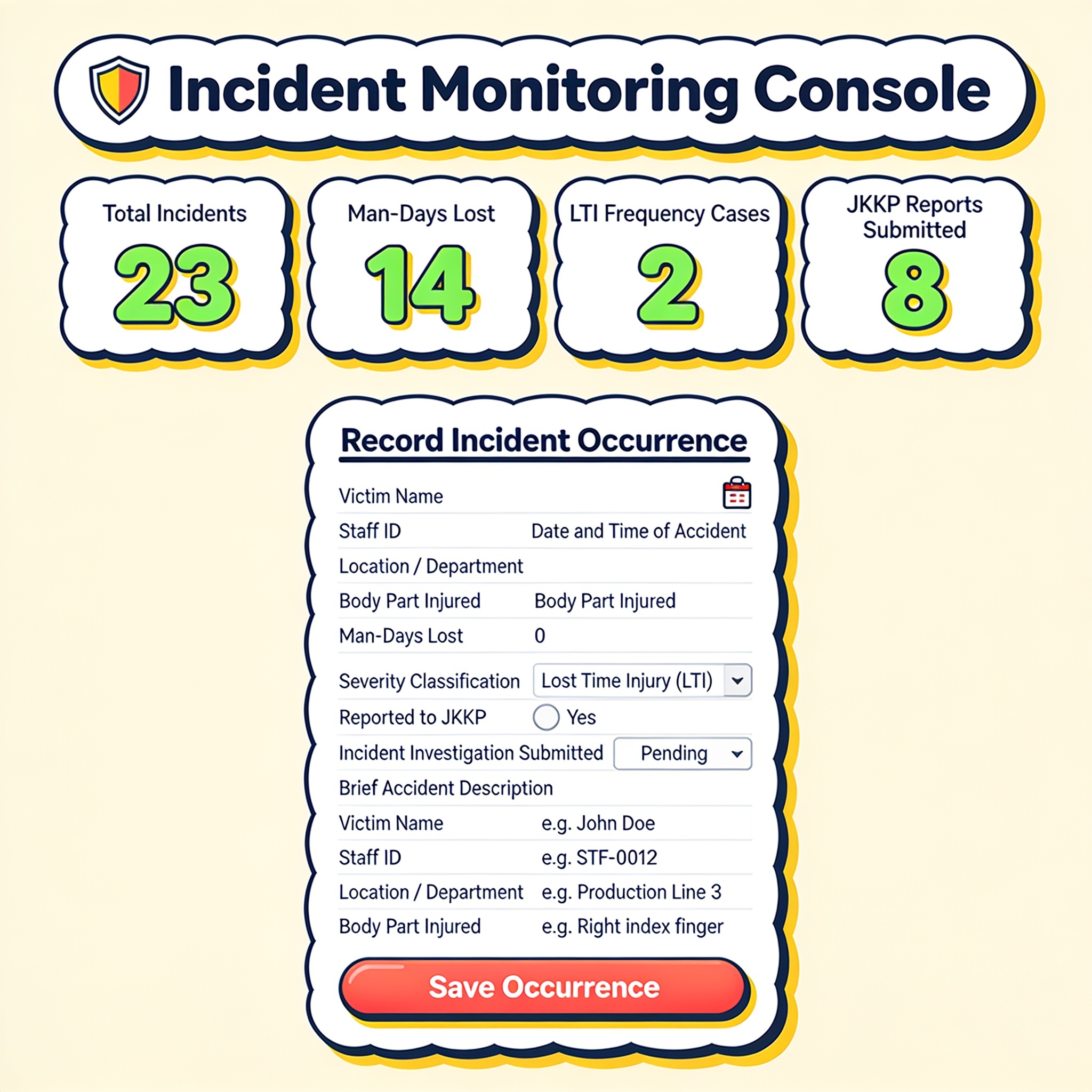 Incident Logger UI